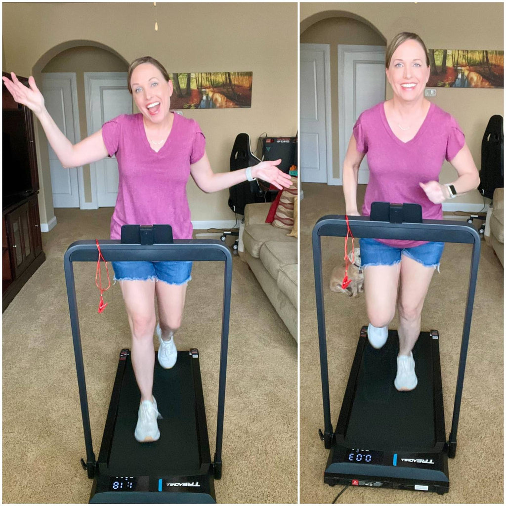 2026 Upgraded-TM010 Smart 2 in 1 Folding 10% Incline Treadmill
