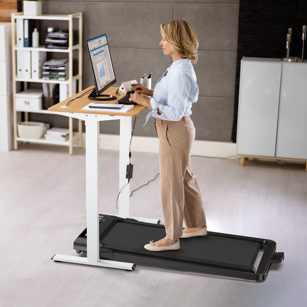 2026 Upgraded-TM010 Smart 2 in 1 Folding 10% Incline Treadmill