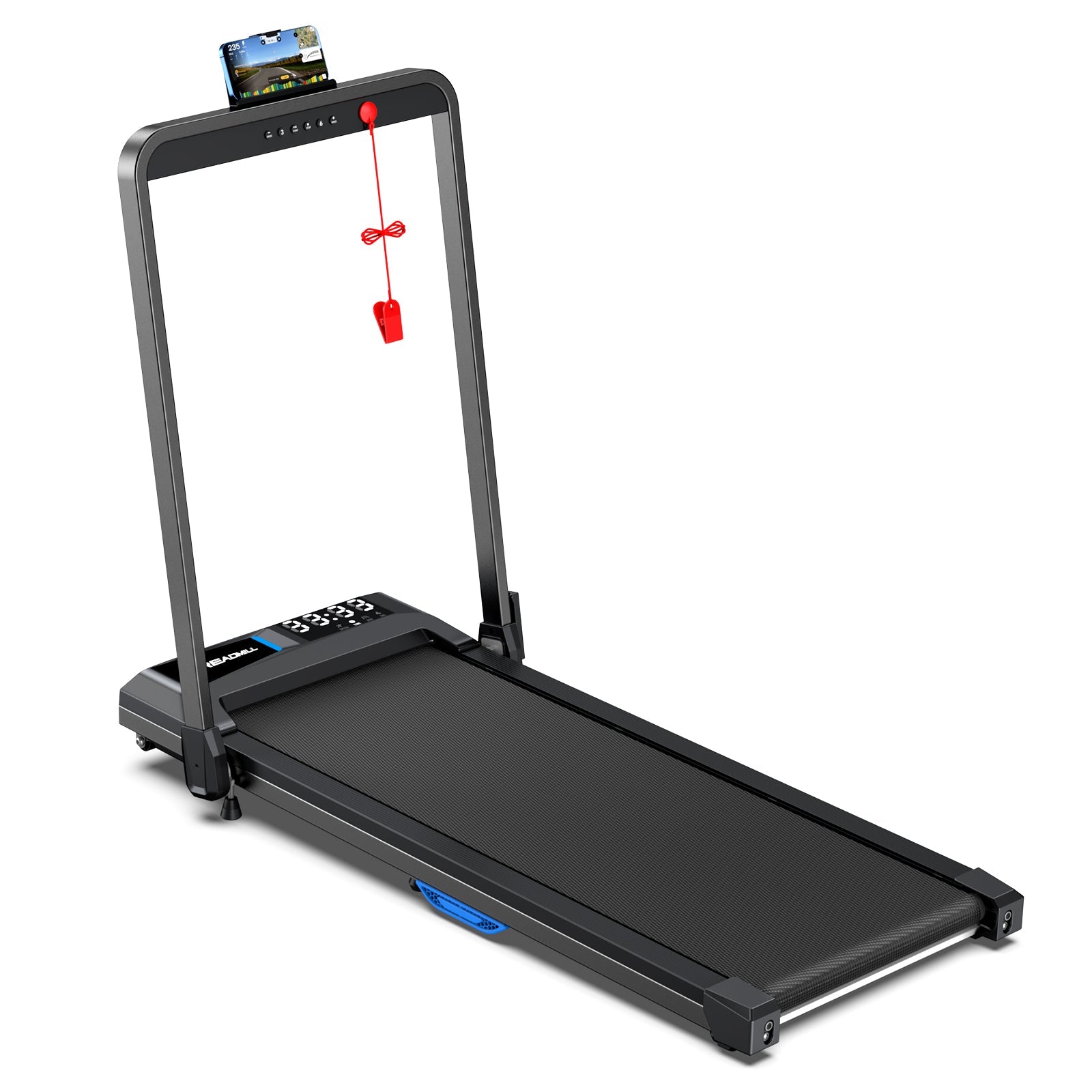 2026 Upgraded-TM010 Smart 2 in 1 Folding 10% Incline Treadmill