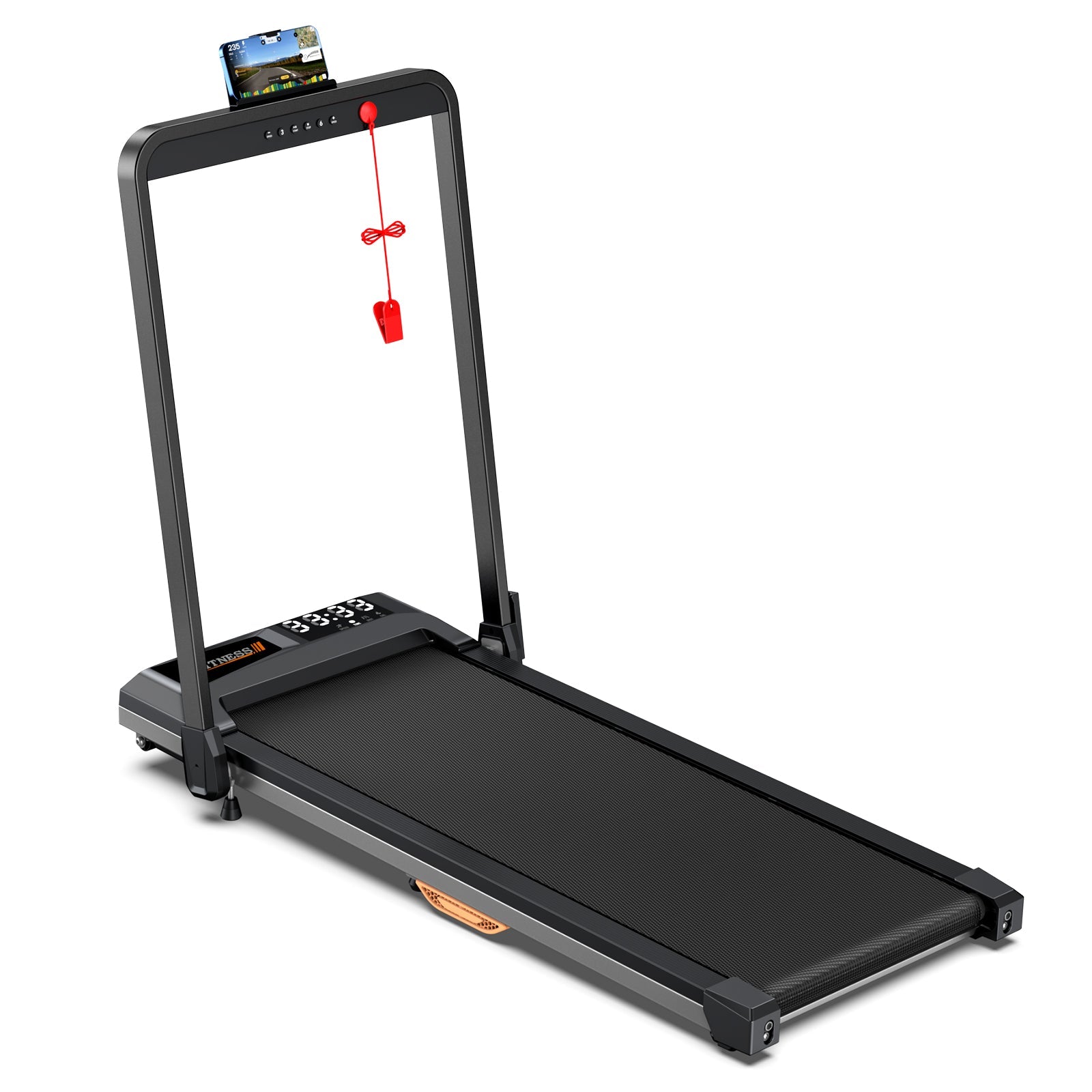 2026 Upgraded-TM010 Smart 2 in 1 Folding 10% Incline Treadmill