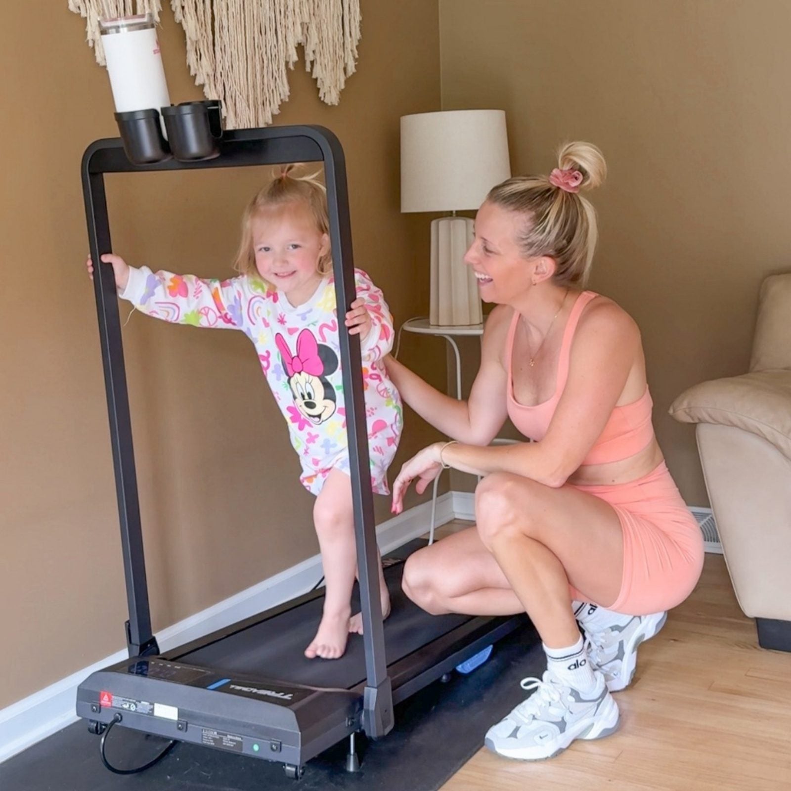 2026 Upgraded-TM010 Smart 2 in 1 Folding 10% Incline Treadmill