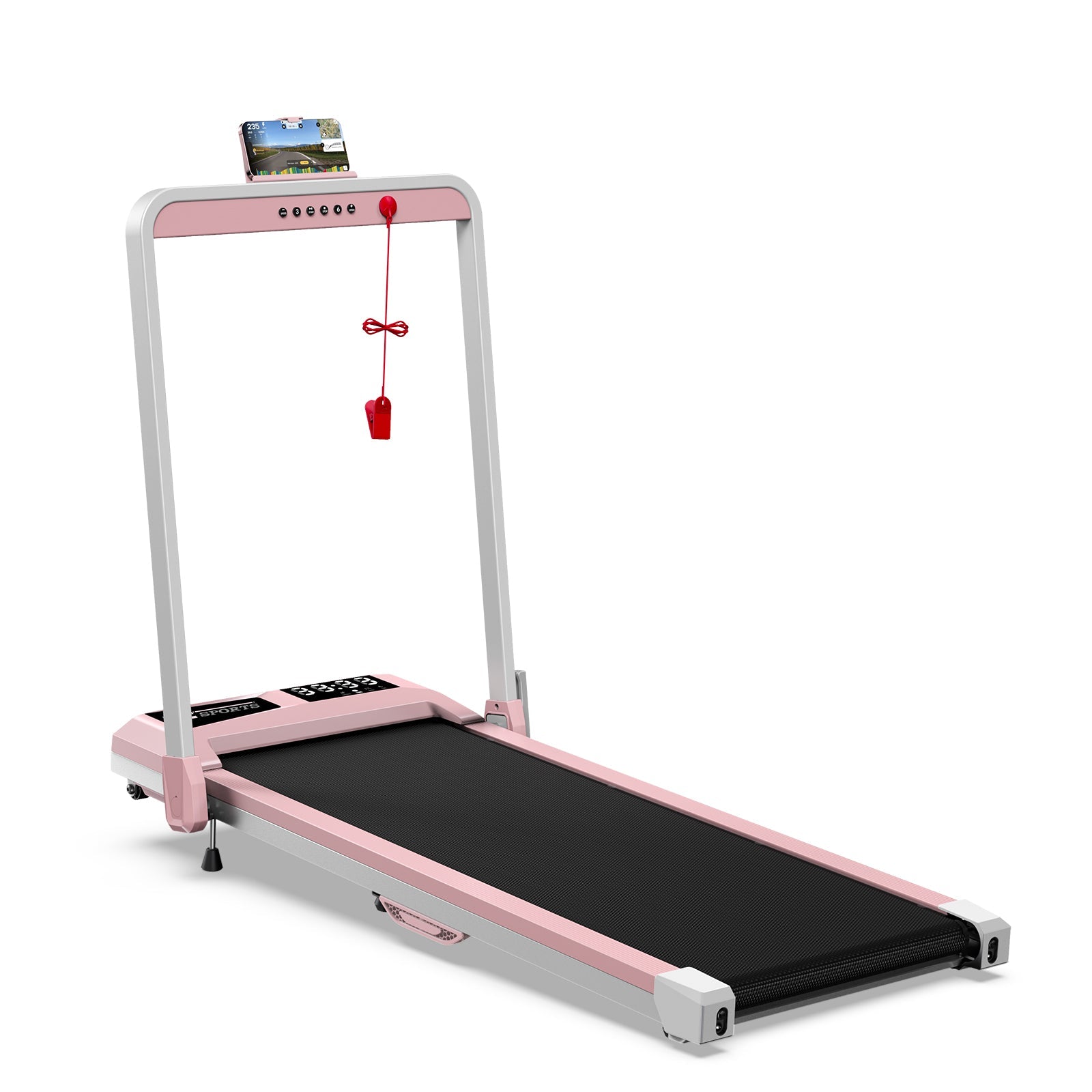 2026 Upgraded-TM010 Smart 2 in 1 Folding 10% Incline Treadmill