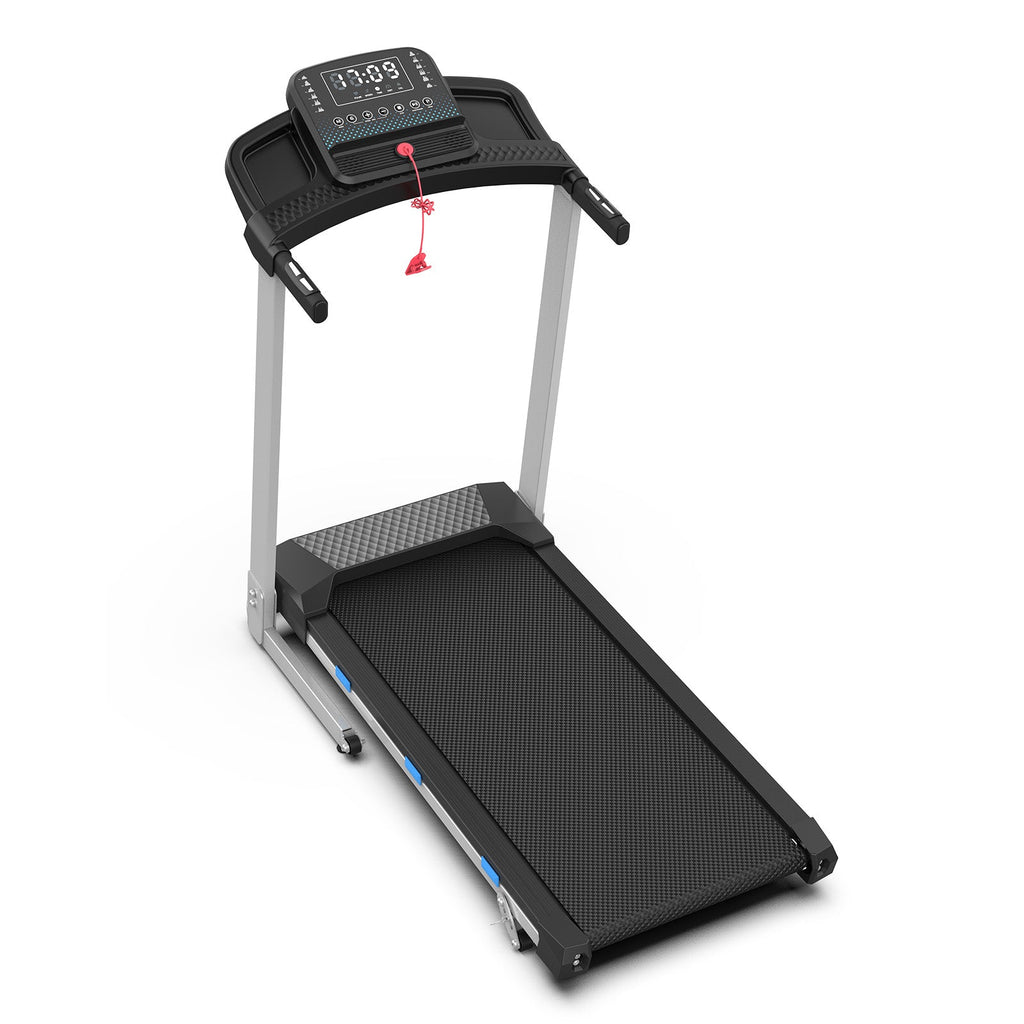 TM015-Foldable Incline Treadmill With Side Rails 350 lbs Capacity