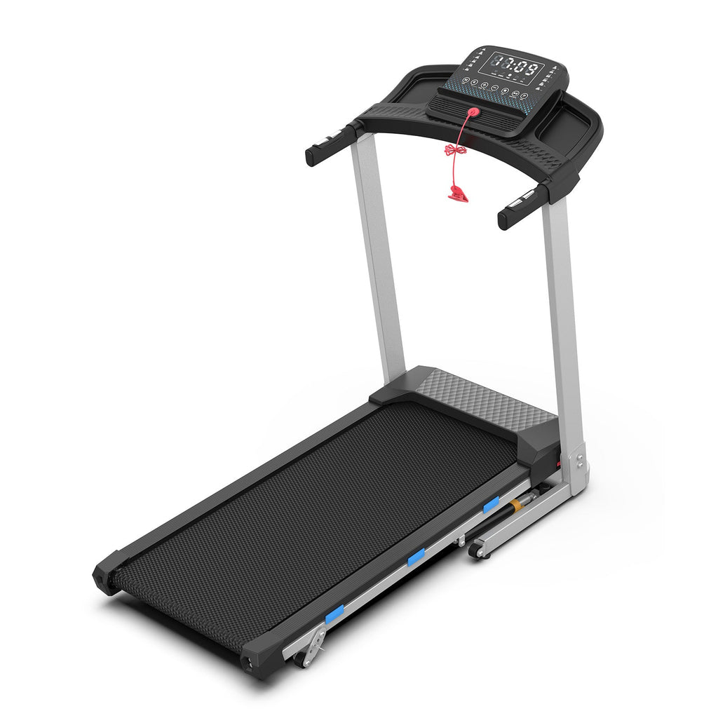 TM015-Foldable Incline Treadmill With Side Rails 350 lbs Capacity