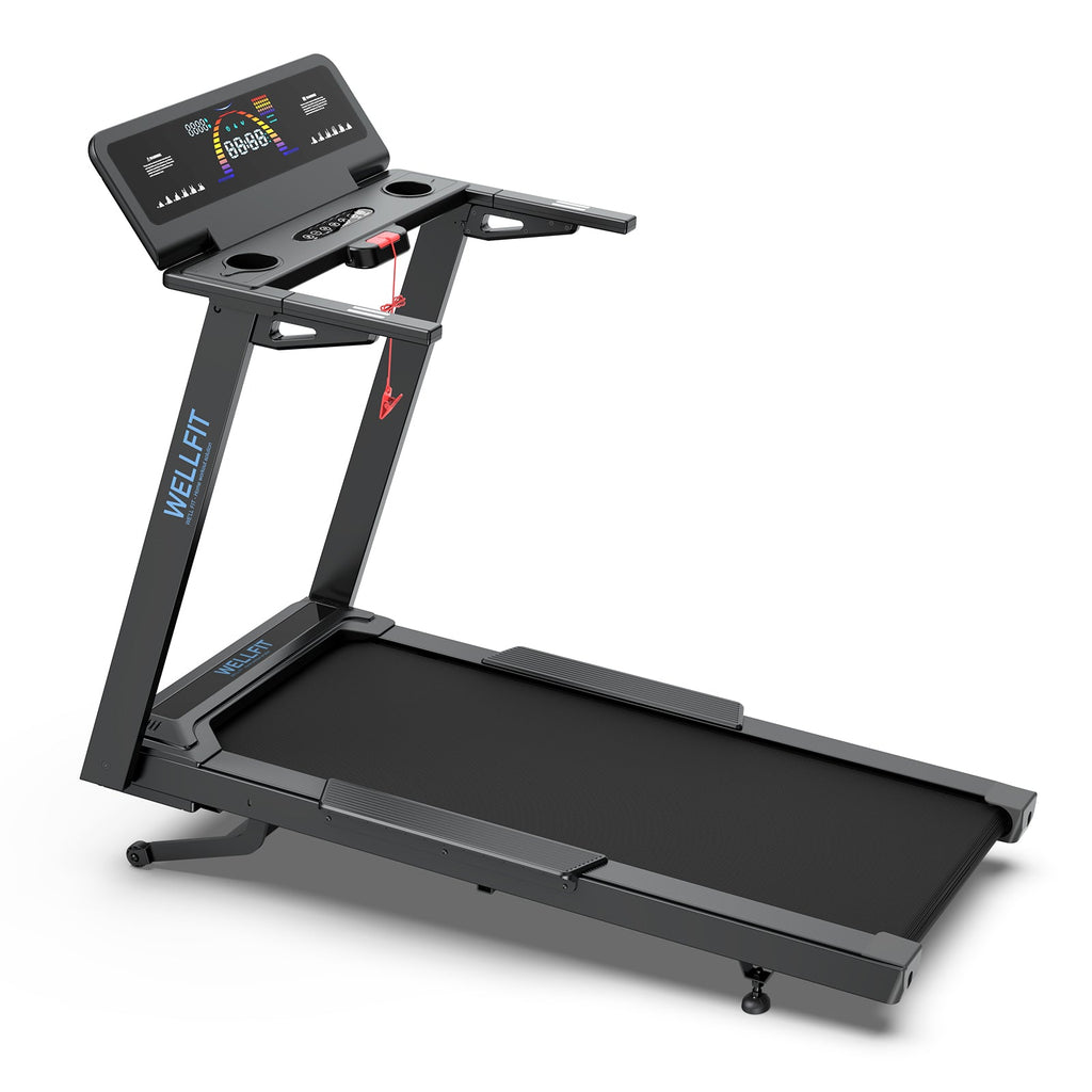 TM029 Treadmill-12 Auto Incline-500LBS-10mph-55Inch Long Running Area