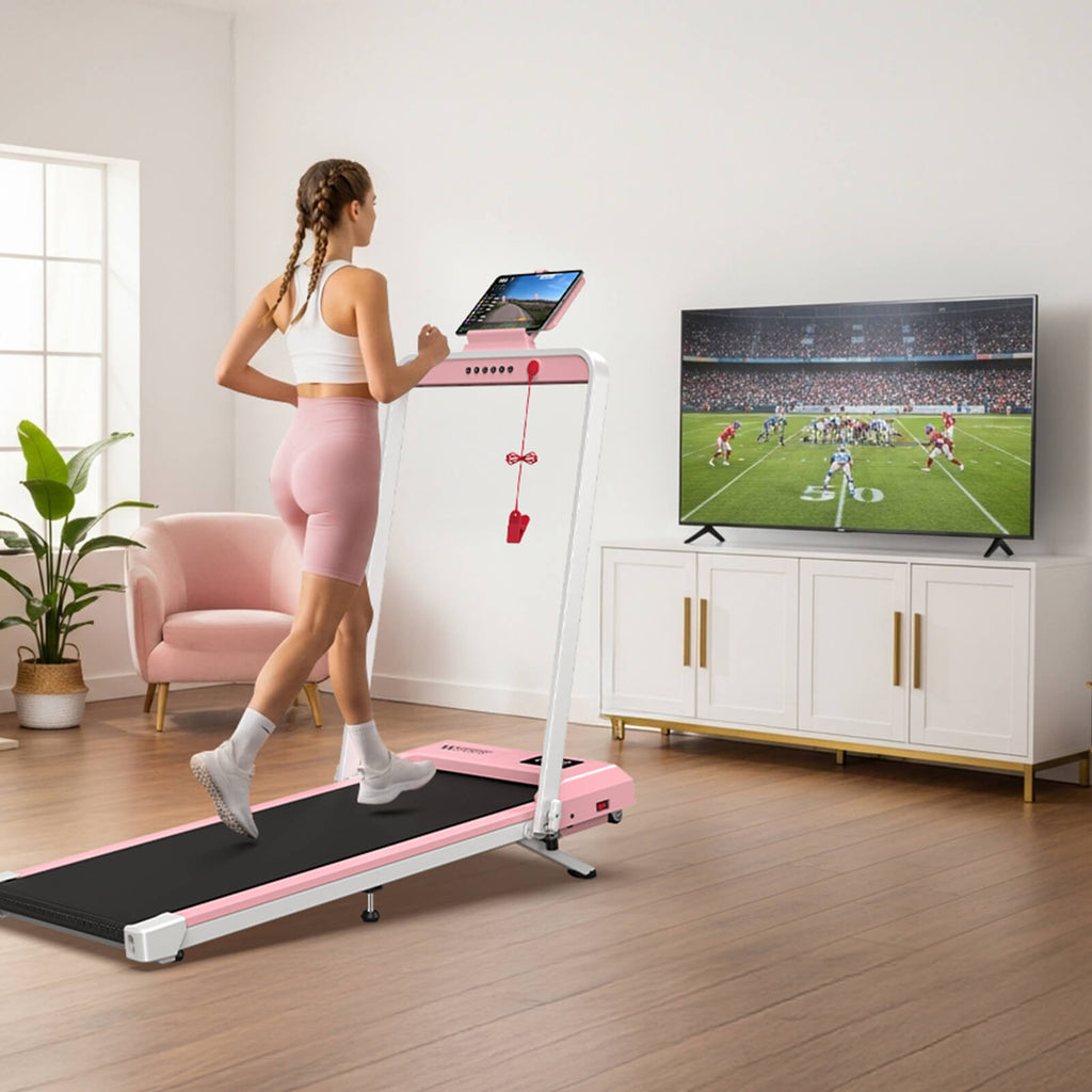 TM034 Folding Treadmill With 10% Incline