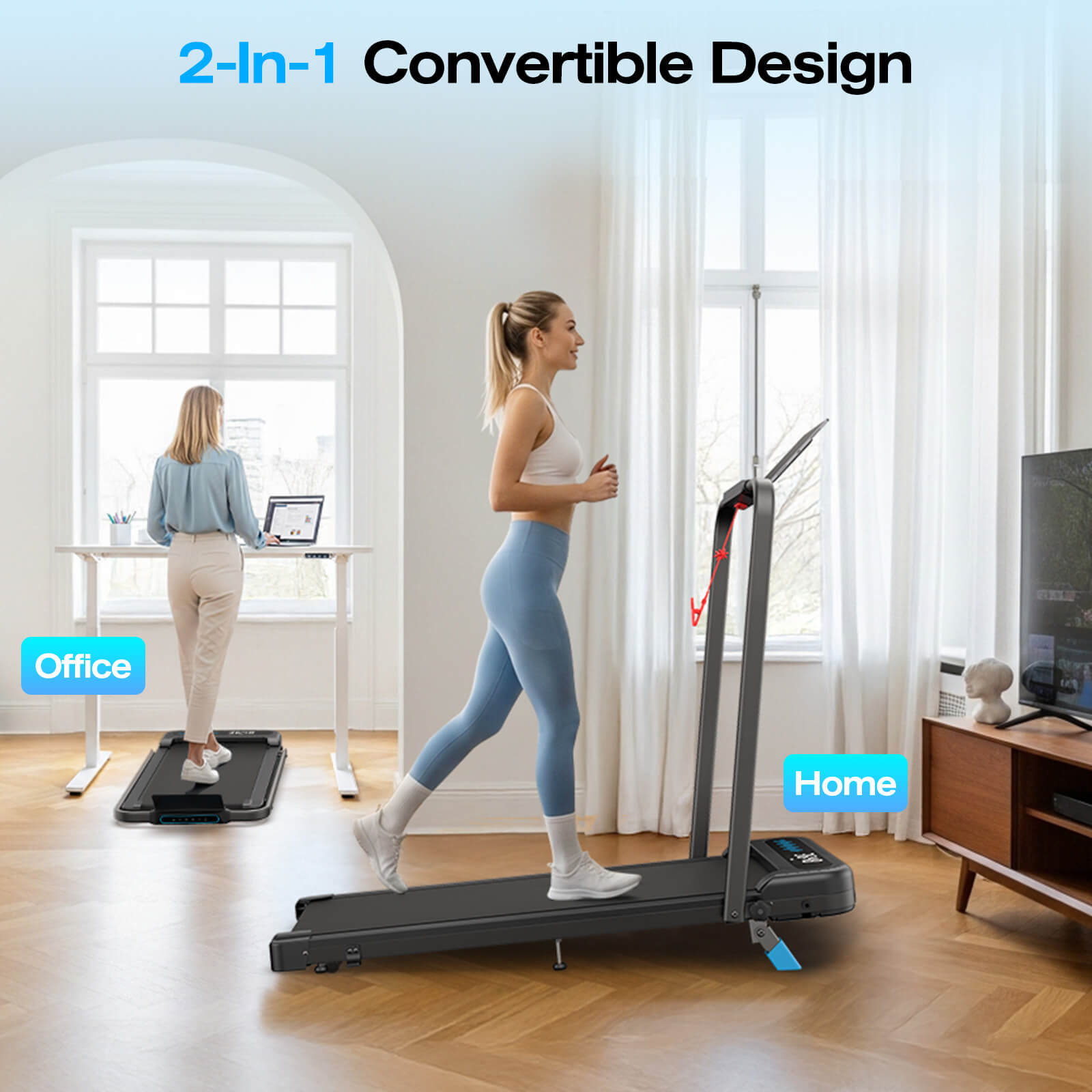[Best Seller]TM037  Folding Treadmill With Incline For Home