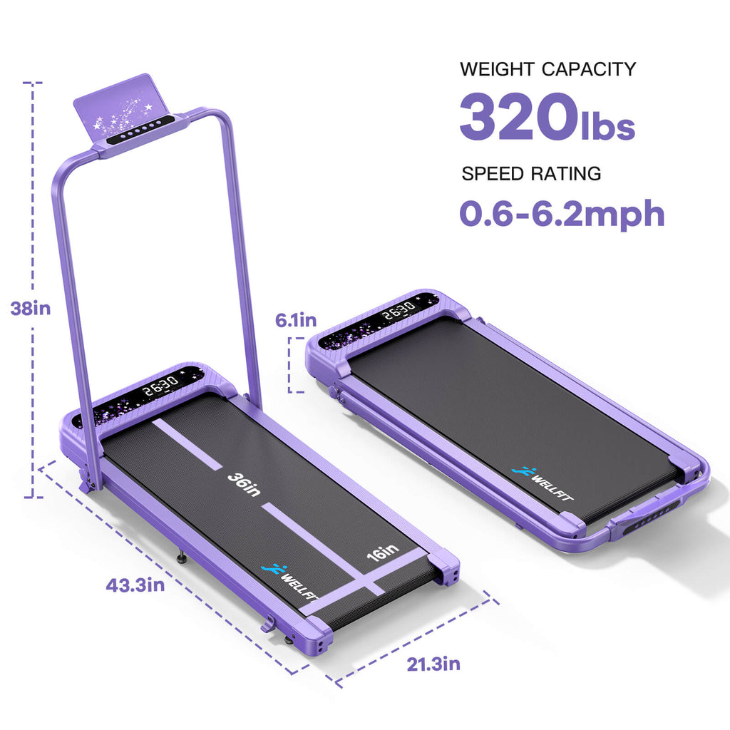 [Mother's Day Limited Edition] Fold Flat Treadmill With Gift Package