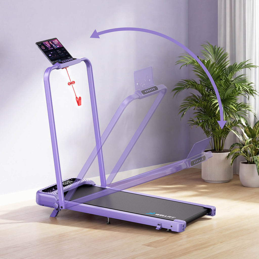 [Mother's Day Limited Edition] Fold Flat Treadmill With Gift Package