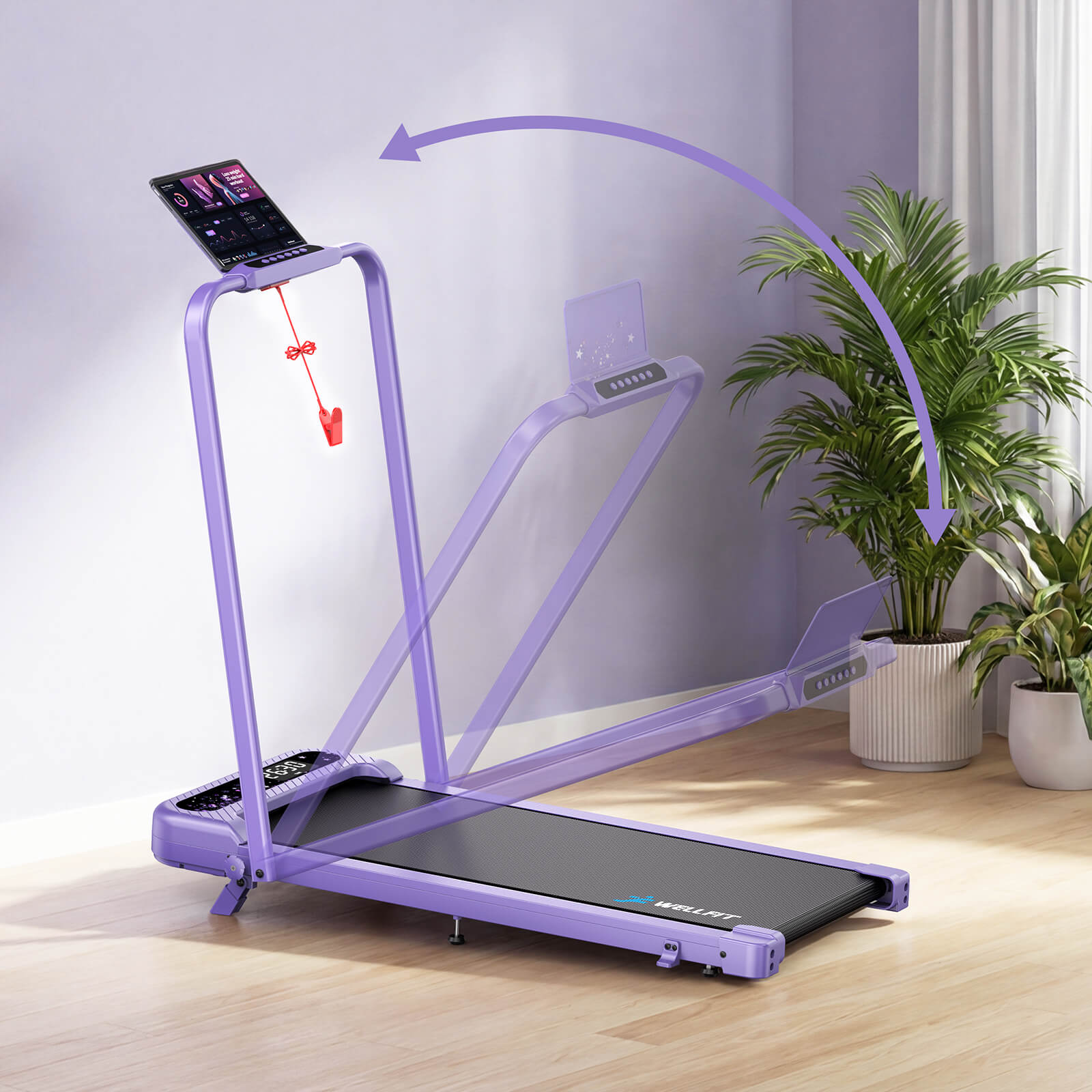 [Mother's Day Limited Edition] Fold Flat Treadmill With Gift Package