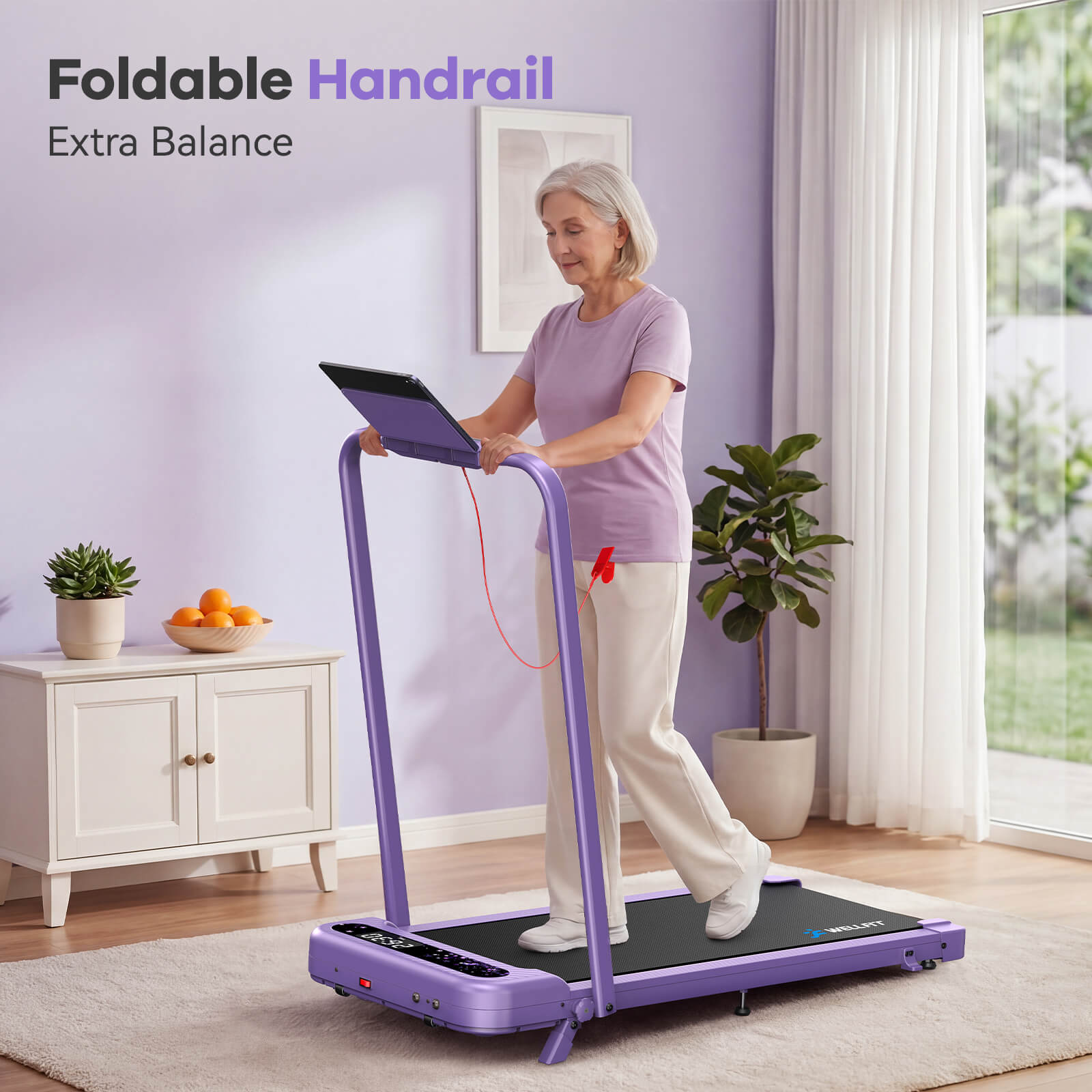 [Mother's Day Limited Edition] Fold Flat Treadmill With Gift Package