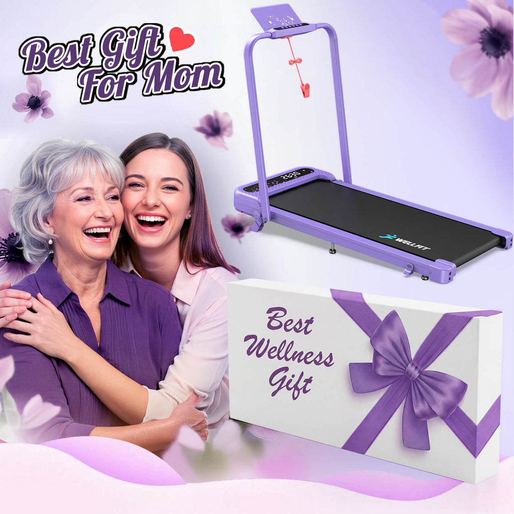 [Mother's Day Limited Edition] Fold Flat Treadmill With Gift Package