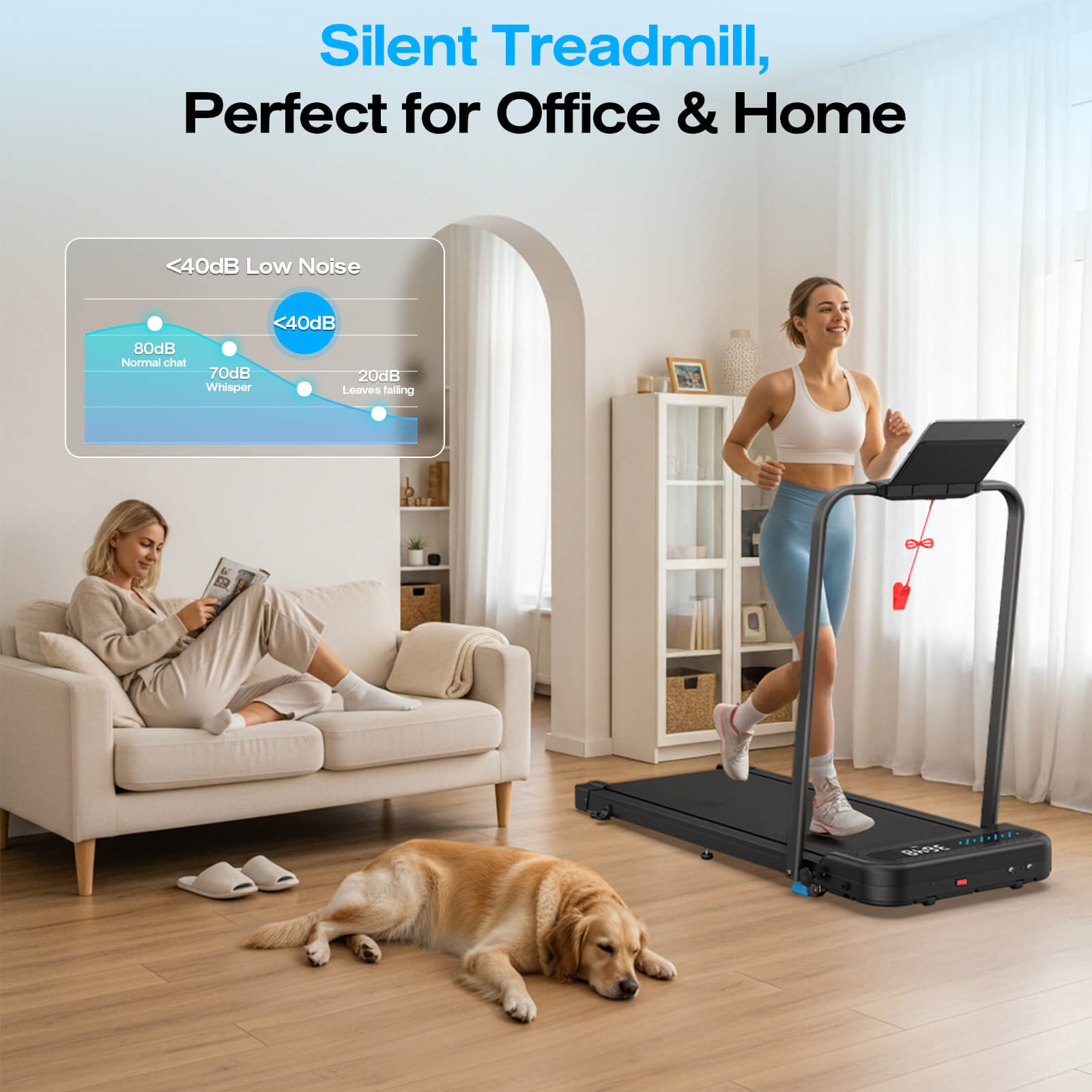 [Best Seller]TM037  Folding Treadmill With Incline For Home