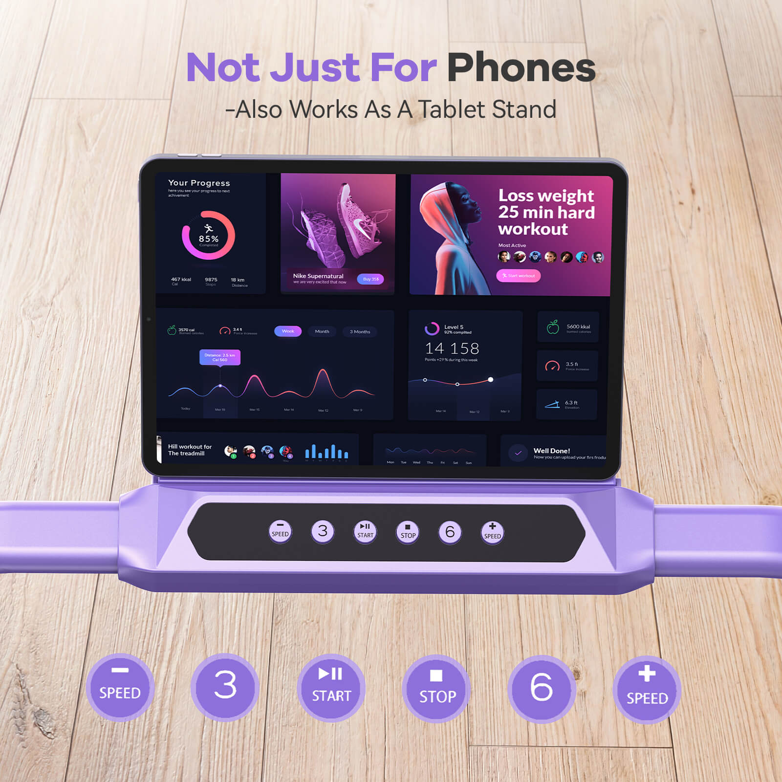[Mother's Day Limited Edition] Fold Flat Treadmill With Gift Package