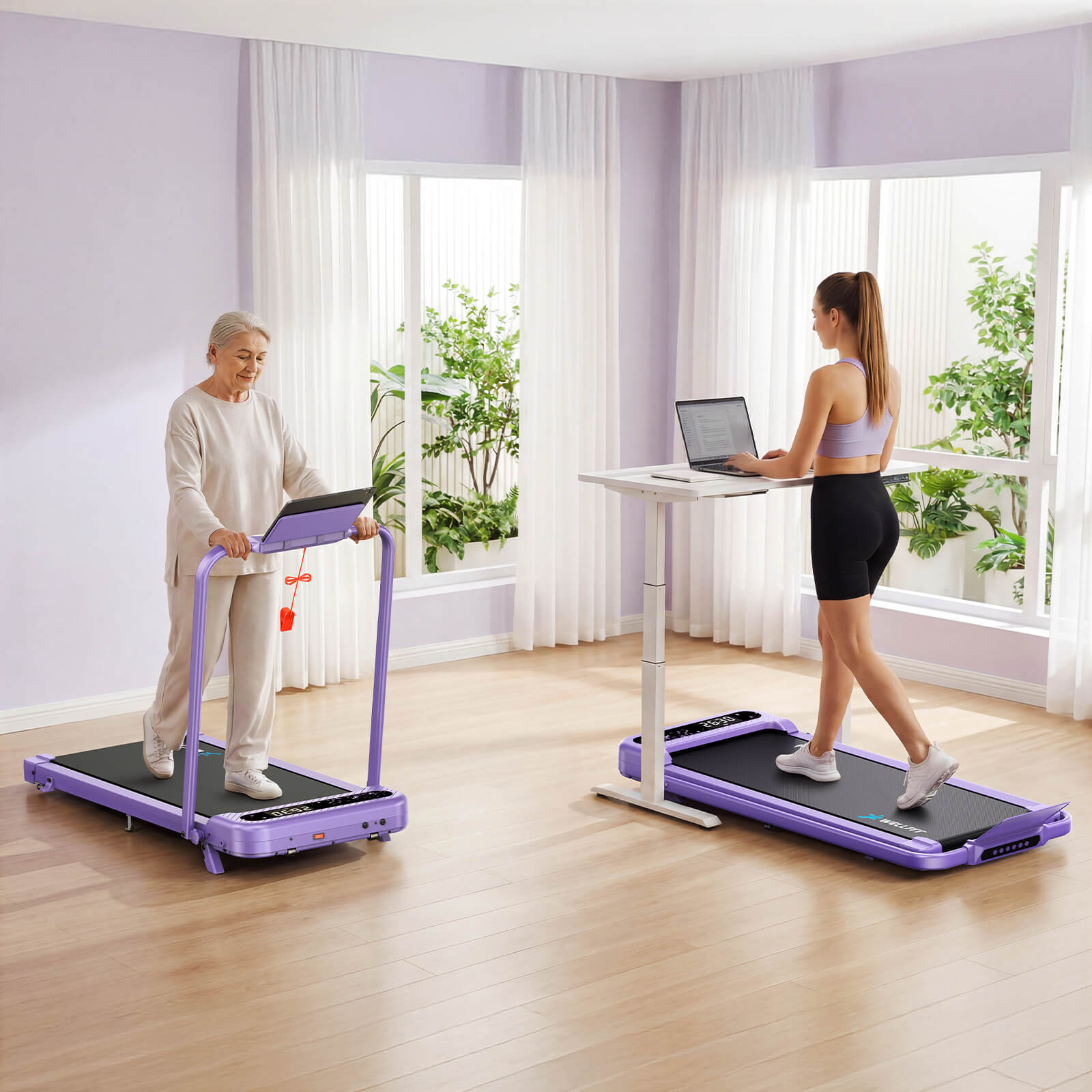 [Mother's Day Limited Edition] Fold Flat Treadmill With Gift Package