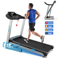 [2026]TM007 Foldable Auto 15% Incline Treadmill 400 LBS Capacity