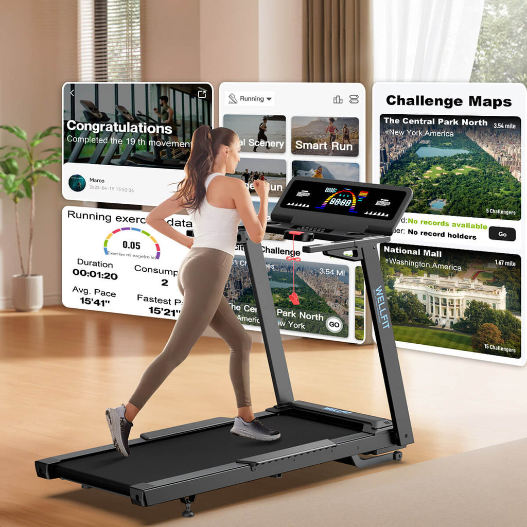 2026 TM029 Pro Heavy Duty Treadmill With 15% Auto Incline